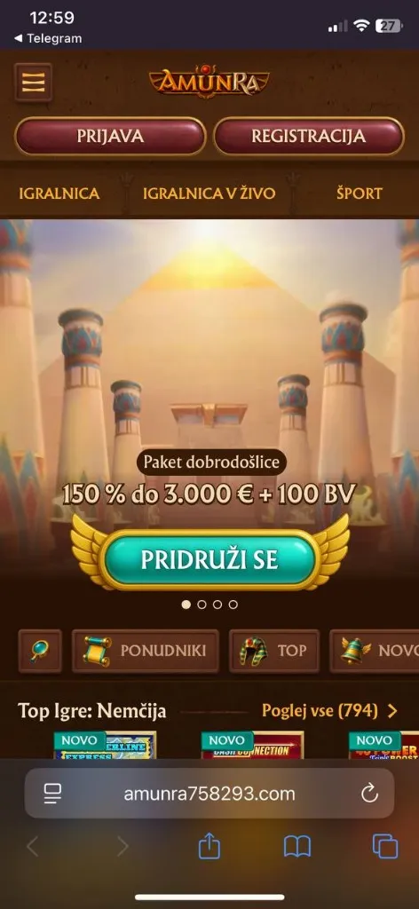 AmunRa mobilni pogled 4