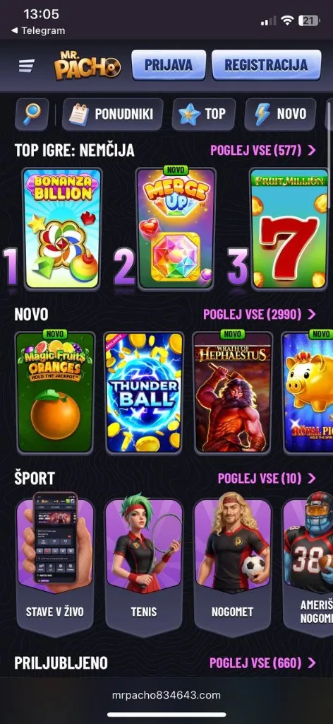 MrPacho mobilni pogled 4